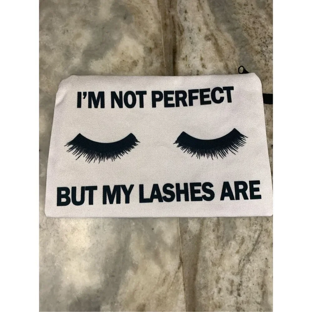 Pink Makeup Bag #eyelashes #cosmetic bag